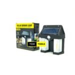228 Warm White NEO Style 2 Bulbs Solar Wall Light with Motion Sensor