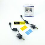H4 300W 6 Sided LED Headlight Bulb Pair