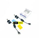 H4 300W 6 Sided LED Headlight Bulb Pair