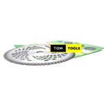 10 INCH 80T Brush Cutter Blade, Carbide Tips, Stainless Steel