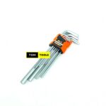 9PCS Long Allen Keys Set 1.5, 2, 2.5, 3, 4, 5, 6, 8, 10mm