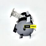 Flat Rotary Tiller Cultivator Brush Cutter Attachment