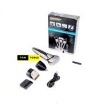 Geemy GM6726 3 in 1 Rechargeable Clipper, Nose Trimmer, Smoother