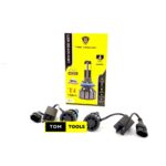 H11 350W 4 Sided LED Headlight Fog Light Bulb Pair