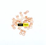 20PCS 40A Ring Type Cable Wire Terminal Copper Lugs Set