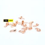 20PCS 60A Ring Type Cable Wire Terminal Copper Lugs Set