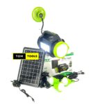 DAT DTX10 Solar Home Lighting System XL Spotlight with FAN and BT Radio