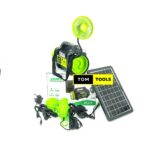 DAT DTX10 Solar Home Lighting System XL Spotlight with FAN and BT Radio