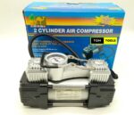 2 Cylinder Heavy Duty Air Compressor Tyre Inflator Pump
