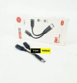 2 in 1 Type C to 3.5AUX Audio Adapter Cable