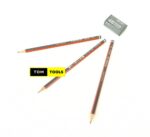 2H, 2B, HB Steadtler Pencils and 4B Dustless Eraser