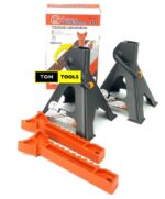 2PCS 3T 6600lb Adjustable Jack Stand 260mm – 435mm