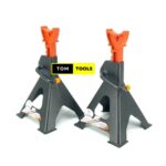 2PCS 3T 6600lb Adjustable Jack Stand 260mm – 435mm