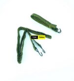 2PCS Bicycle Motorbike Luggage Elastic Cargo Straps Rope with Steel Hooks 3 meters