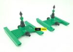 2PCS Medium and Low Pressure Garden Lawn Sprinkler