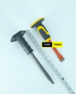 2PCS Pointed End and Flat End Guarded Concrete Cold Chisels