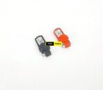 2Pcs Universal Car Battery Terminals Clips Connector Clamps with Protective Cover