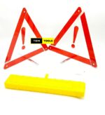 2pcs Collapsible Foldable Reflective Emergency Hazard Triangles