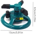 3 Arm Large Area Rotating Mini Sprinkler