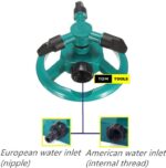 3 Arm Large Area Rotating Mini Sprinkler