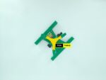 3 Arm Yellow and Green Rotary Lawn Sprinkler
