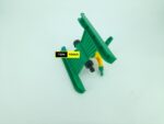 3 Arm Yellow and Green Rotary Lawn Sprinkler
