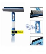 3 in 1 Sponge Squeegee Sprayer Glass Cleaner Wiper for Cars and House Windows