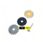 3PCS Mini Saw Blades Drill Attachments for Wood, Metal, Stone