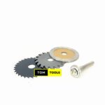 3PCS Mini Saw Blades Drill Attachments for Wood, Metal, Stone