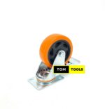 4 inch Swivel Plate PVC Braking Caster Wheel