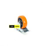 4 inch Swivel Plate PVC Braking Caster Wheel