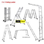 4-meter 12.5-Foot Aluminium Folding Ladder