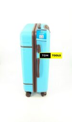 4PCS 4 in 1 Hard Shell Suitcase Set with Spinner Wheels – Light Blue