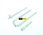 4PCS Half Inch Dr Sliding T Handle, L Handle, and Extension Handles