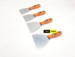 4PCS Polished Steel Putty Knife Set