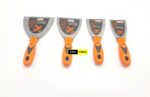 4PCS Polished Steel Putty Knife Set