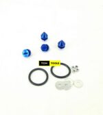 4PCS Spikes Car Bumper Fender Hatch Quick Release Holders Fasteners