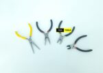 4PCS Spring Loaded Handle, 4.5 Inch Mini Pliers Set