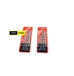 5PCS Steinbohrer Masonry Drills Bits Set 4mm, 5mm, 6mm, 8mm, 10mm