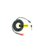 5m RCA to 3.5mm Jack Cable with 6.5mm Jack Adapter