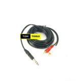 5m RCA to 3.5mm Jack Cable with 6.5mm Jack Adapter