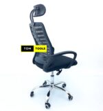 High Back Mesh Ergonomic Office Chair with Headrest and Armrests