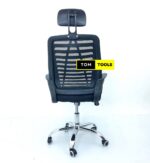 High Back Mesh Ergonomic Office Chair with Headrest and Armrests