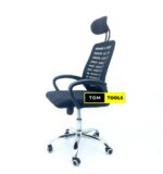 High Back Mesh Ergonomic Office Chair with Headrest and Armrests
