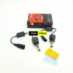 WV 9005 480W 6 Sided LED Headlight Fog Light Bulb Pair