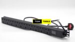 10-Way Metal Horizontal 13A PDU Standardized Power Extension