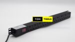 10-Way Metal Horizontal 13A PDU Standardized Power Extension