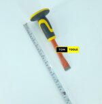 10 inch Flat End Guarded Cold Stone Chisel