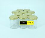10pcs 212ml Glass Jars Mason Jars with Pop Lids