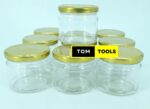 10pcs 330ml Glass Jars Mason Jars with Pop Lids